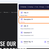 HomePage Missing Meta Title and Meta Description