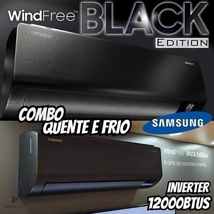 Combo – Ar condicionado Split Inverter Samsung WindFree™ Connect Sem Vento 2X12.000 BTUs Quente e Frio