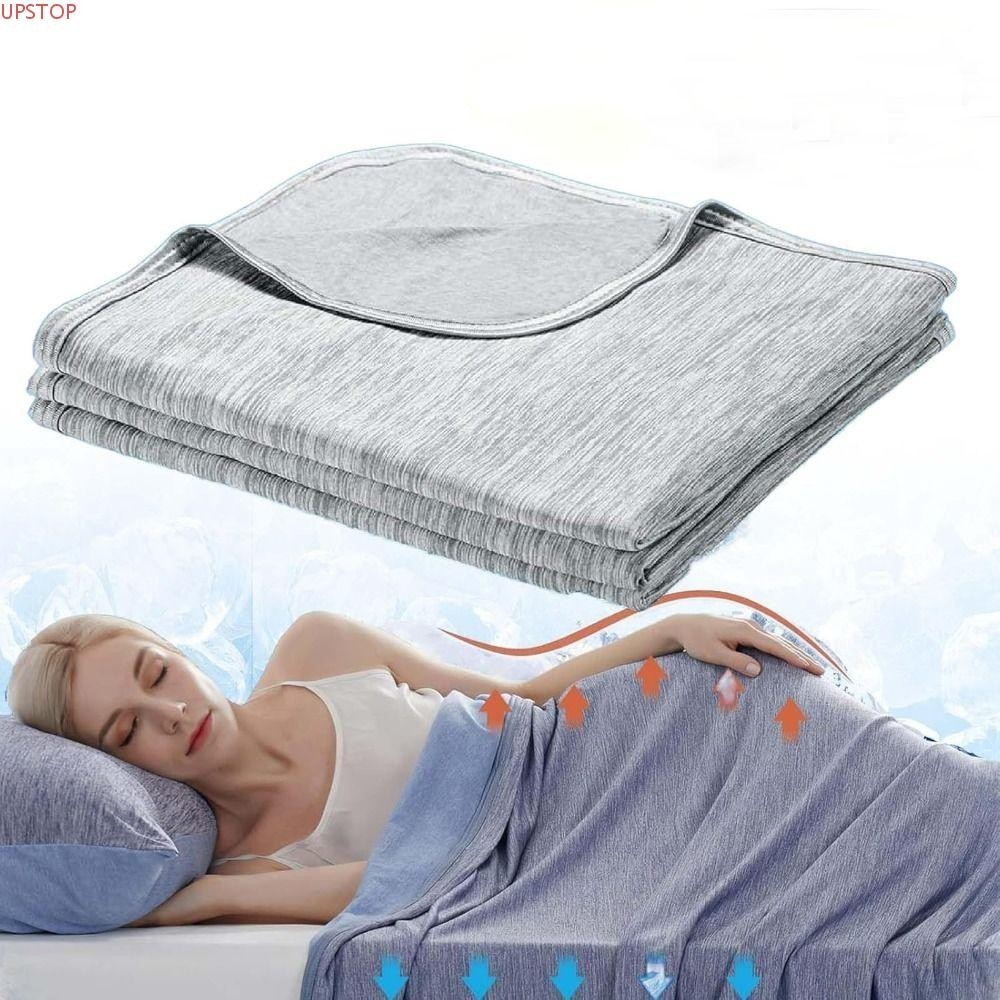 Manta De Resfriamento UPSTOP , Dupla Face Respirável Condicionado Quilt , Primavera Verão Refrigerador De Cor Sólida