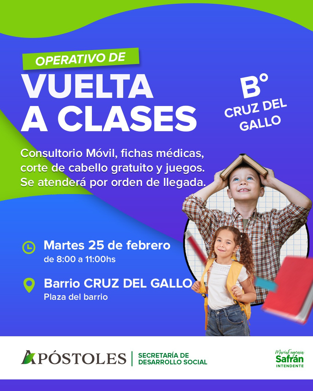 Apóstoles continua la preparación para la vuelta a clases