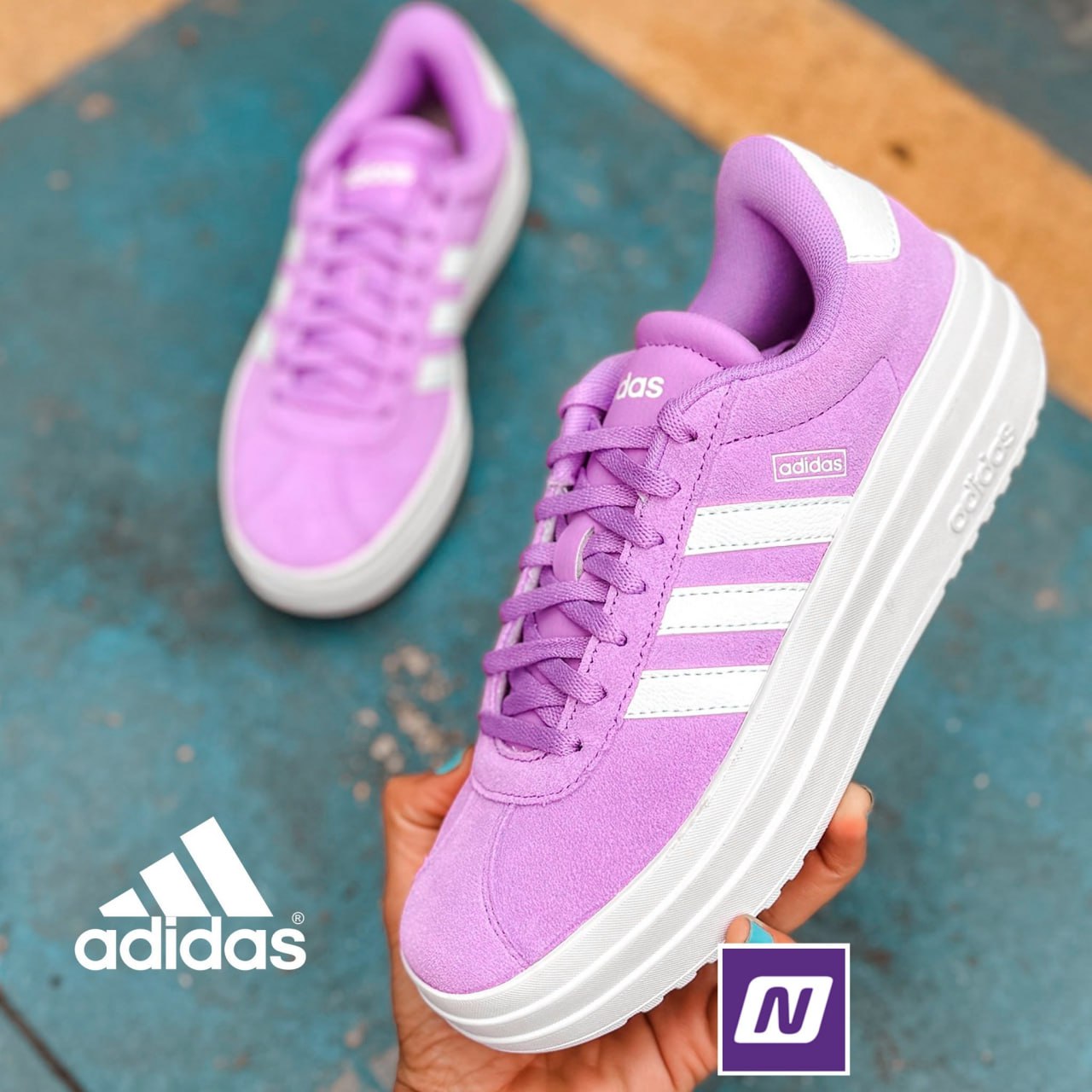 Tênis Adidas VL Court Bold Feminino