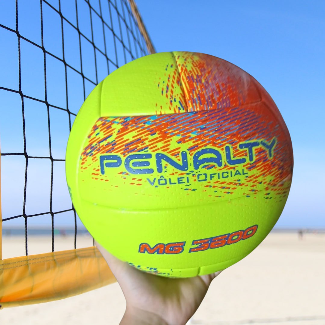 Bola De Vôlei Penalty Mg 3600 Xxi Amarelo/laranja/azul 5213212850-u