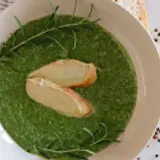 zupa krem szpinakowa