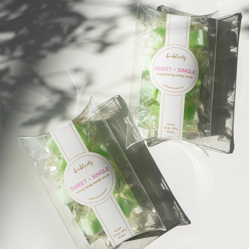 Mini Me Sugar Cube Candy Scrub (12 pcs) Fresh Lemongrass CSFL12 04.jpg