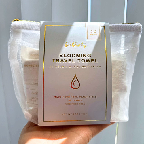 Blooming Travel Towel 20ct BTT0624 02.jpg
