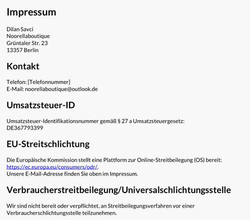 Impressum