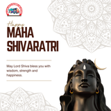 🔹 Wishing you a spiritually uplifting and peaceful Shivaratri! 🔹