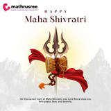 🌺 Wishing you a divine and blessed Maha Shivaratri! 🌺