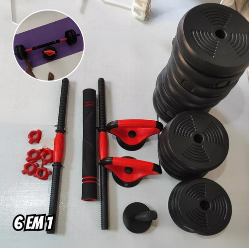 Kit Halteres 6 Em 1 Peso Musculação Até 40kg.jpg