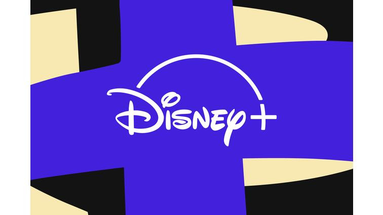 None A colorful graphical illustration of the Disney Plus logo.