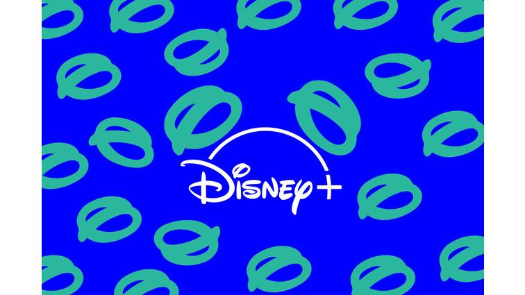 None An image showing the Disney Plus logo on a blue background