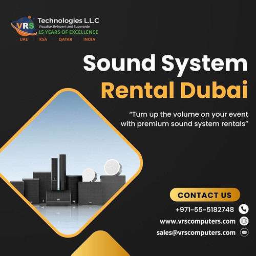 Looking for a cost-effective Sound System Rental in Dubai? VRS Technologies LLC offers a wide range of audio equipment rentals at unbeatable prices. Whether it’s a party, exhibition, or live performance, our sound systems deliver superior clarity. Call us at +971-55-5182748 to book now.

Visit: https://www.vrscomputers.com/computer-rentals/sound-system-rental-in-dubai/