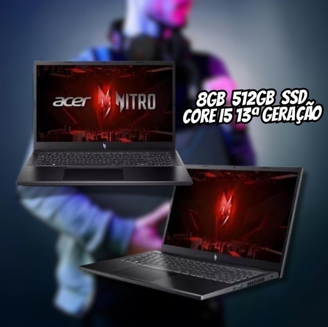 Notebook Gam Nitro V Anv15-51-54dl I5 8gb 512gb Ssd Rtx4050