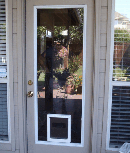 Easy Access Pet Ready Exterior Doors Solution.gif