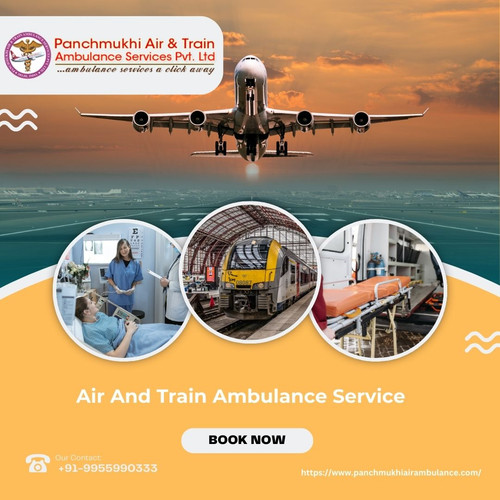 Hire Panchmukhi Air and Train Ambulance Services with Paramedical Support in Dibrugarh.jpg