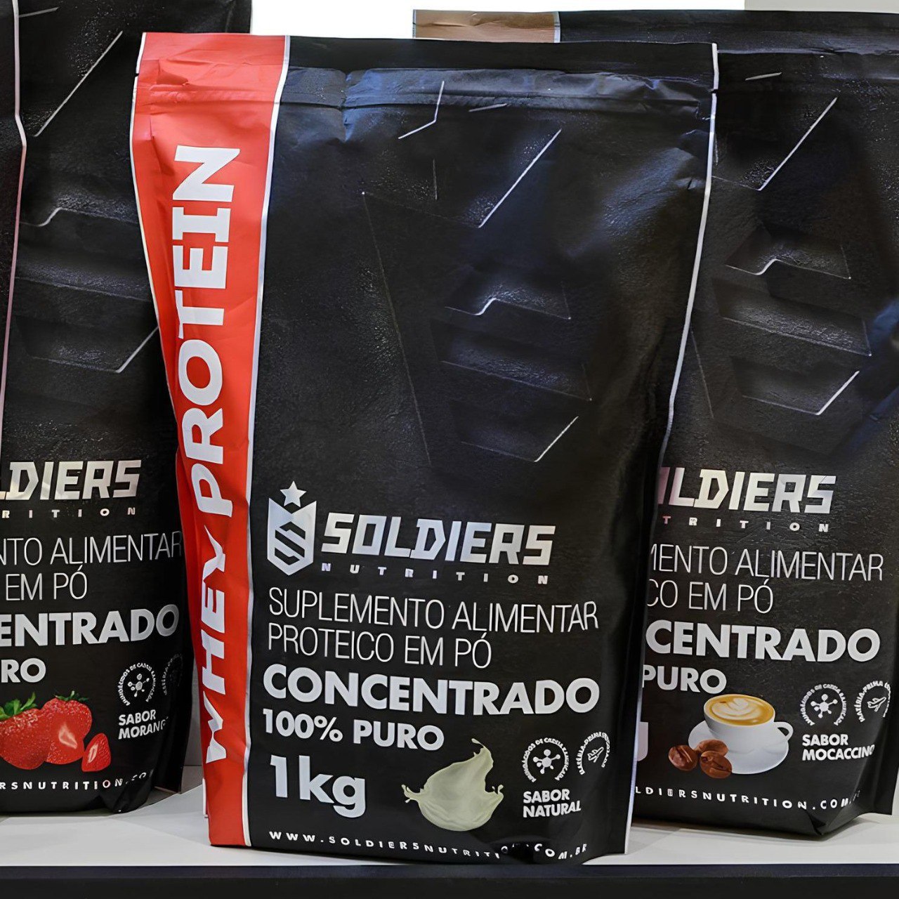 Whey Protein Concentrado 100% Puro – Importado On / Optimum