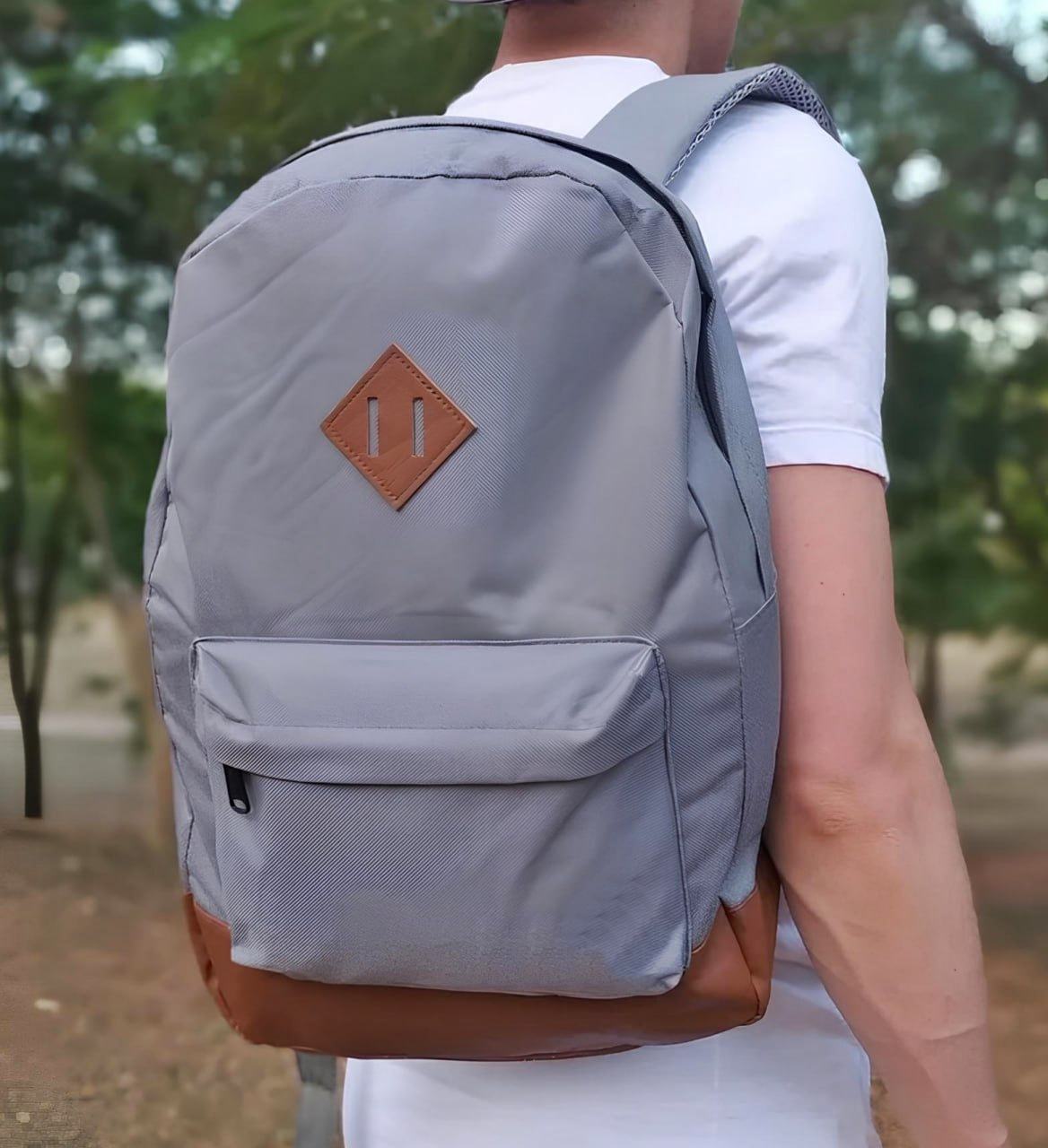 Mochila Switz Básica 25L – Cinza