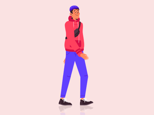 walk cycle animation.gif