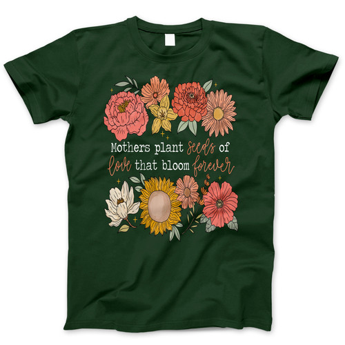 Photograph of four blank t-shirts greys beige and army green. Clipping path included. Ready for your.jpg