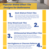 Popular Wood Effect Tile Designs for Bathrooms