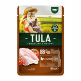 Karma dla kota mokra Tula fileciki z wolowina w sosie 85g saszetka