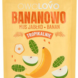mus jabłko banan