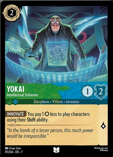 97 204 EN 7 Yokai Intellectual Schemer Lorcana Player.jpg.jpg