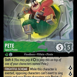 114-204-EN-7 - Pete - Space Pirate - LQ - Lorcana Player