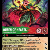 95-204-EN-7 - Queen of Hearts - Unpredictable Bully - LQ - Lorcana Player