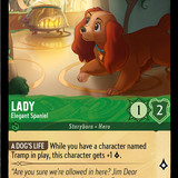 100-204-EN-7 - Lady - Elegant Spaniel - Lorcana Player