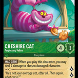 91-204-EN-7 - Cheshire Cat - Perplexing Feline - LQ - Lorcana Player
