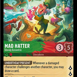 94-204-EN-7 - Mad Hatter - Unruly Eccentric - Lorcana Player
