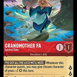 121-204-EN-7 - Grandmother Fa - Spirited Elder - LQ - Lorcana Player
