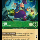 89-204-EN-7 - Pete - Pirate Scoundrel - LQ - Lorcana Player