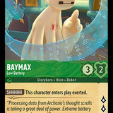 87-204-EN-7 - Baymax - Low Battery - LQ - Lorcana Player