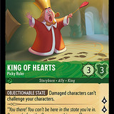 111-204-EN-7 - King of Hearts - Picky Ruler - LQ - Lorcana Player