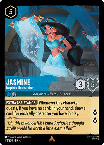 173 204 EN 7 Jasmine Inspired Researcher LQ Lorcana Player.jpg.jpg