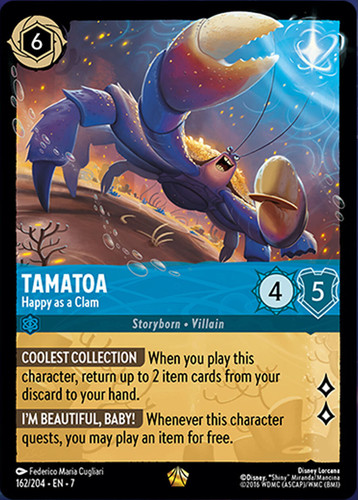 162 204 EN 7 Tamatoa Happy as a Clam LQ Lorcana Player.jpg.jpg