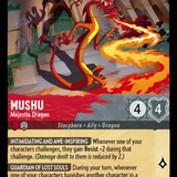 137-204-EN-7 - Mushu - Majestic Dragon - LQ - Lorcana Player