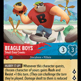 132-204-EN-7 - Beagle Boys - Small-Time Crooks - LQ - Lorcana Player