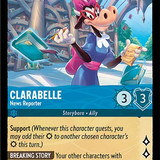 153-204-EN-7 - Clarabelle - News Reporter - LQ - Lorcana Player