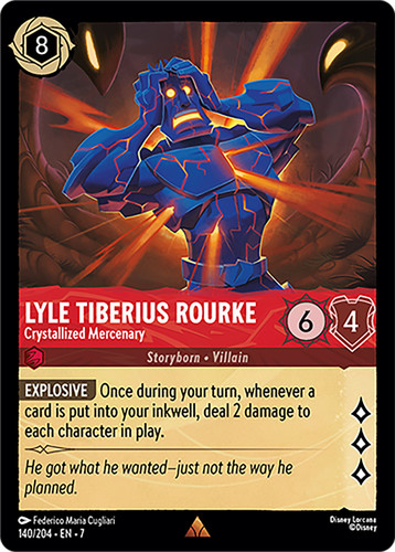 140 204 EN 7 Lyle Tiberius Rourke Crystallized Mercenary LQ Lorcana Player.jpg.jpg