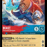 136-204-EN-7 - Beast - Frustrated Designer - Lorcana Player