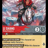 133-204-EN-7 - Li Shang - Newly Promoted - LQ - Lorcana Player