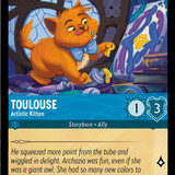 165-204-EN-7 - Toulouse - Artistic Kitten - Lorcana Player