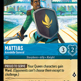 155-204-EN-7 - Mattias - Arendelle General - LQ - Lorcana Player