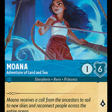 156-204-EN-7 - Moana - Adventurer of Land and Sea - LQ - Lorcana Player