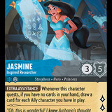 173-204-EN-7 - Jasmine - Inspired Researcher - LQ - Lorcana Player