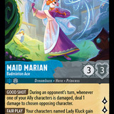 176-204-EN-7 - Maid Marian - Badminton Ace - LQ - Lorcana Player