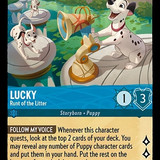 160-204-EN-7 - Lucky - Runt of the Litter - LQ - Lorcana Player